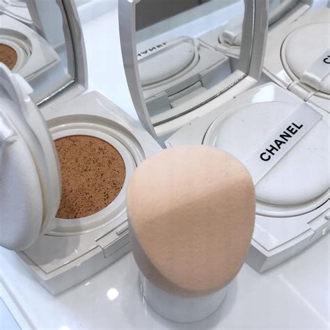 chanel cushion makeup|Chanel le blanc foundation.